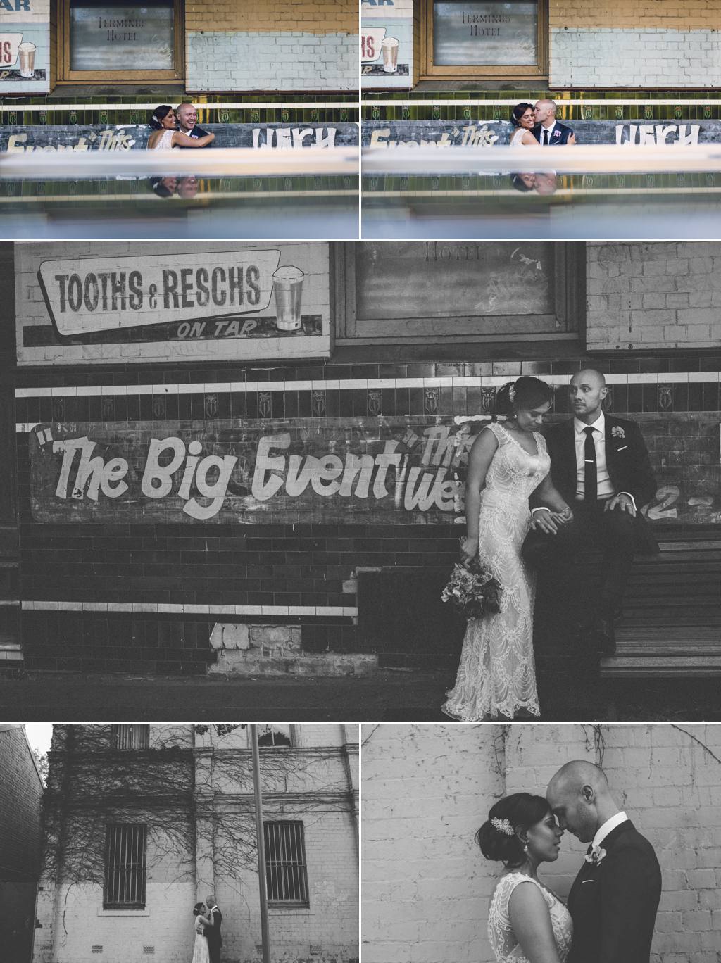 Bride and groom big event 