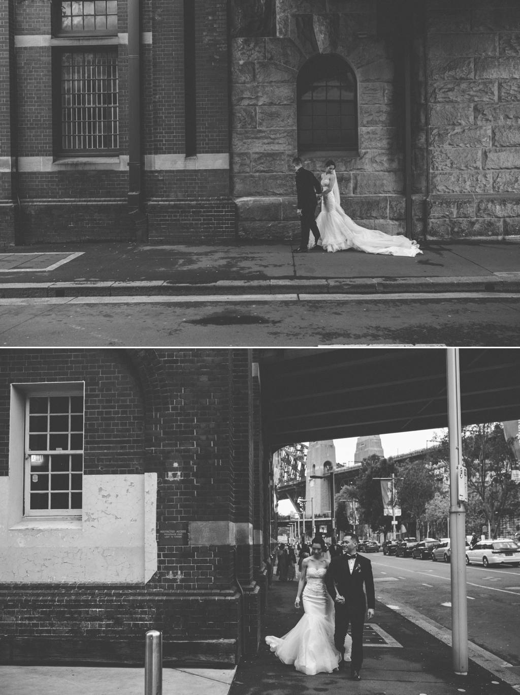 Sydney wedding street style photography Tea Rooms Queen Victoria Building Sydney Wedding Julia + Ken